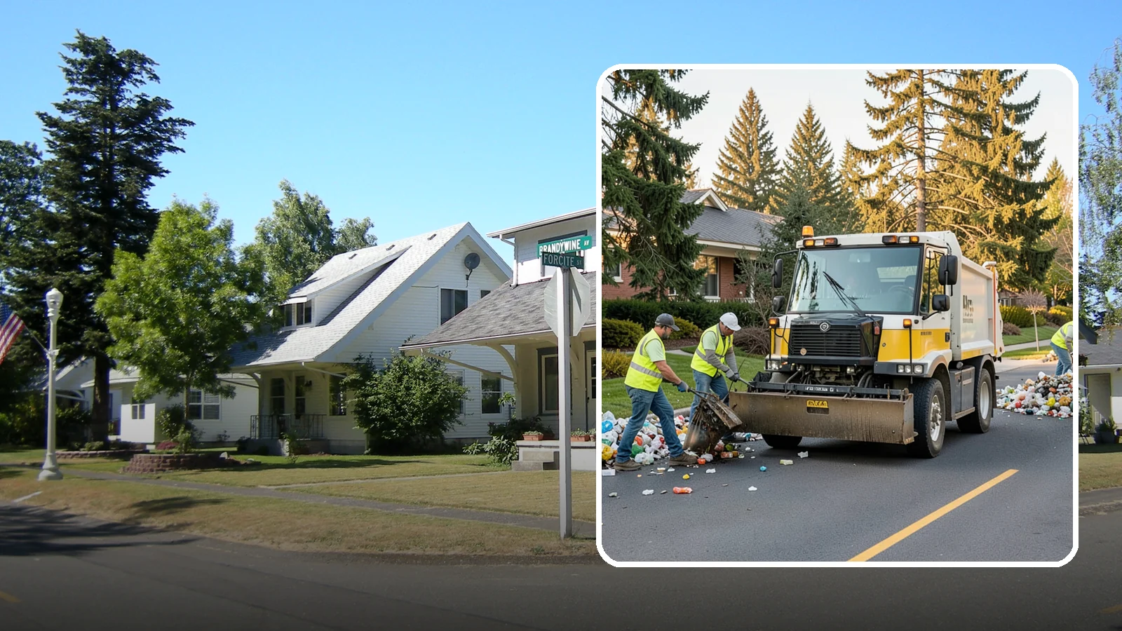 Recycling Collection Support in DuPont, Pierce County, WA - Supplemental collection and sorting support for public-space recycling and diversion programs.