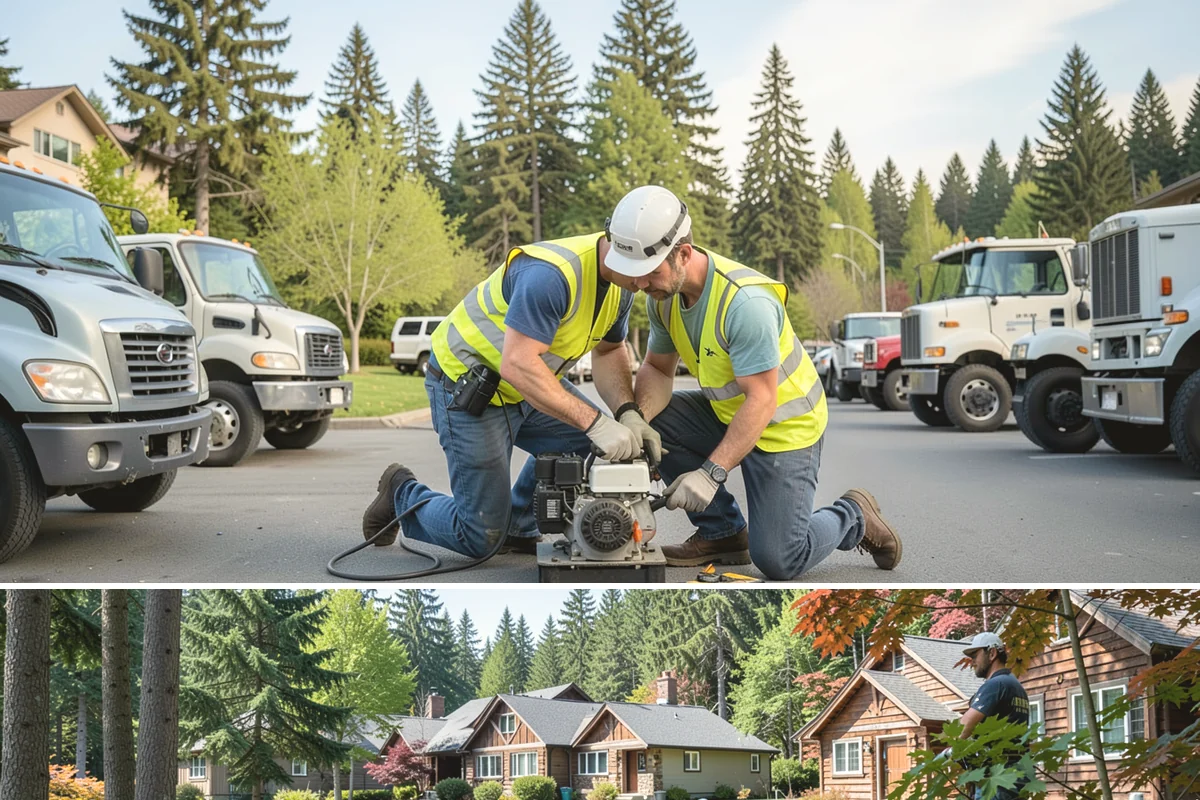 Recycling Collection Support in Edgewood, Pierce County, WA - Support runs throughout the year, scaling up during summer festivals and outdoor events that generate heavy recyclable volumes.
