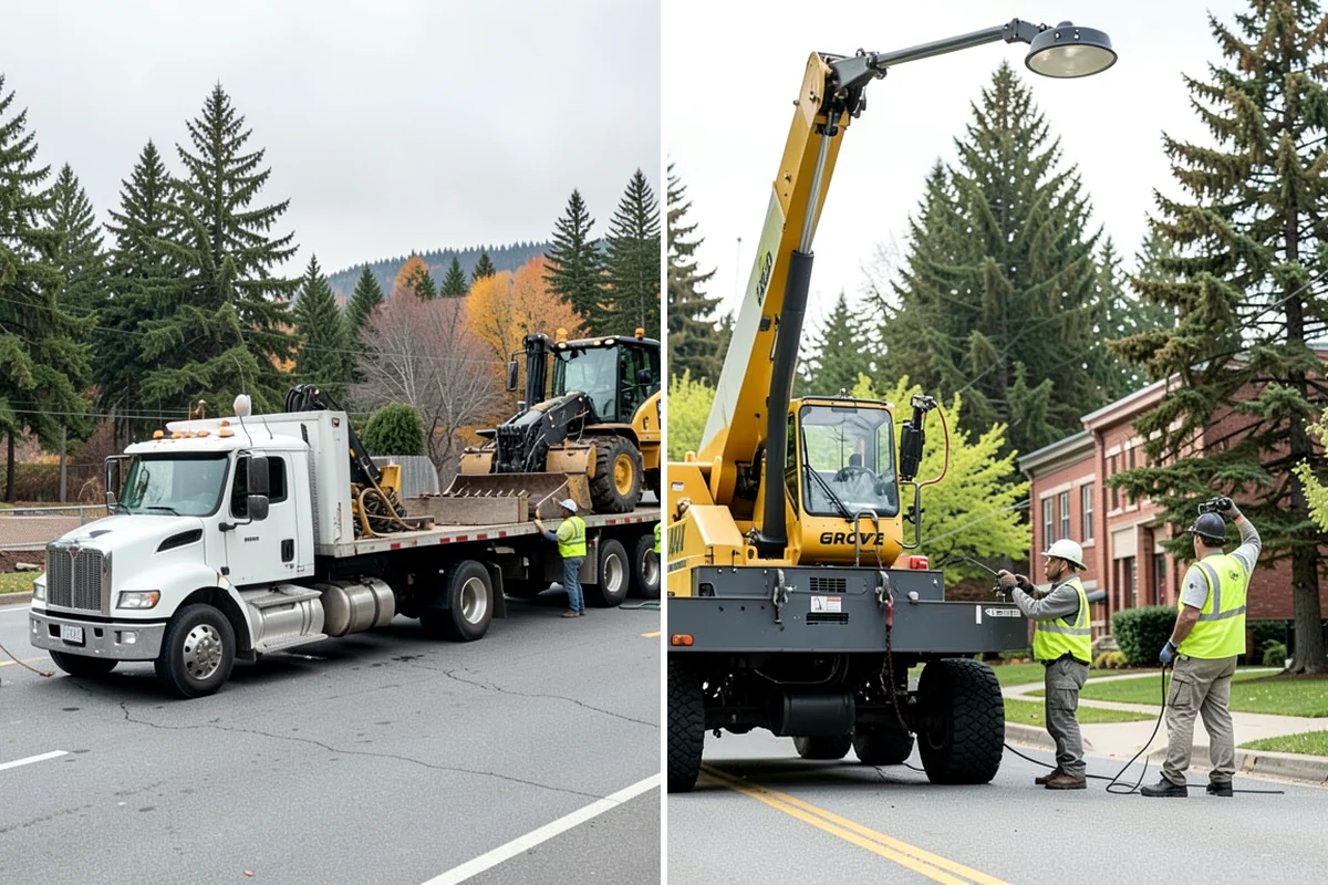 Recycling Collection Support in Enumclaw, King County, WA - Establish servicing routes and target stations
