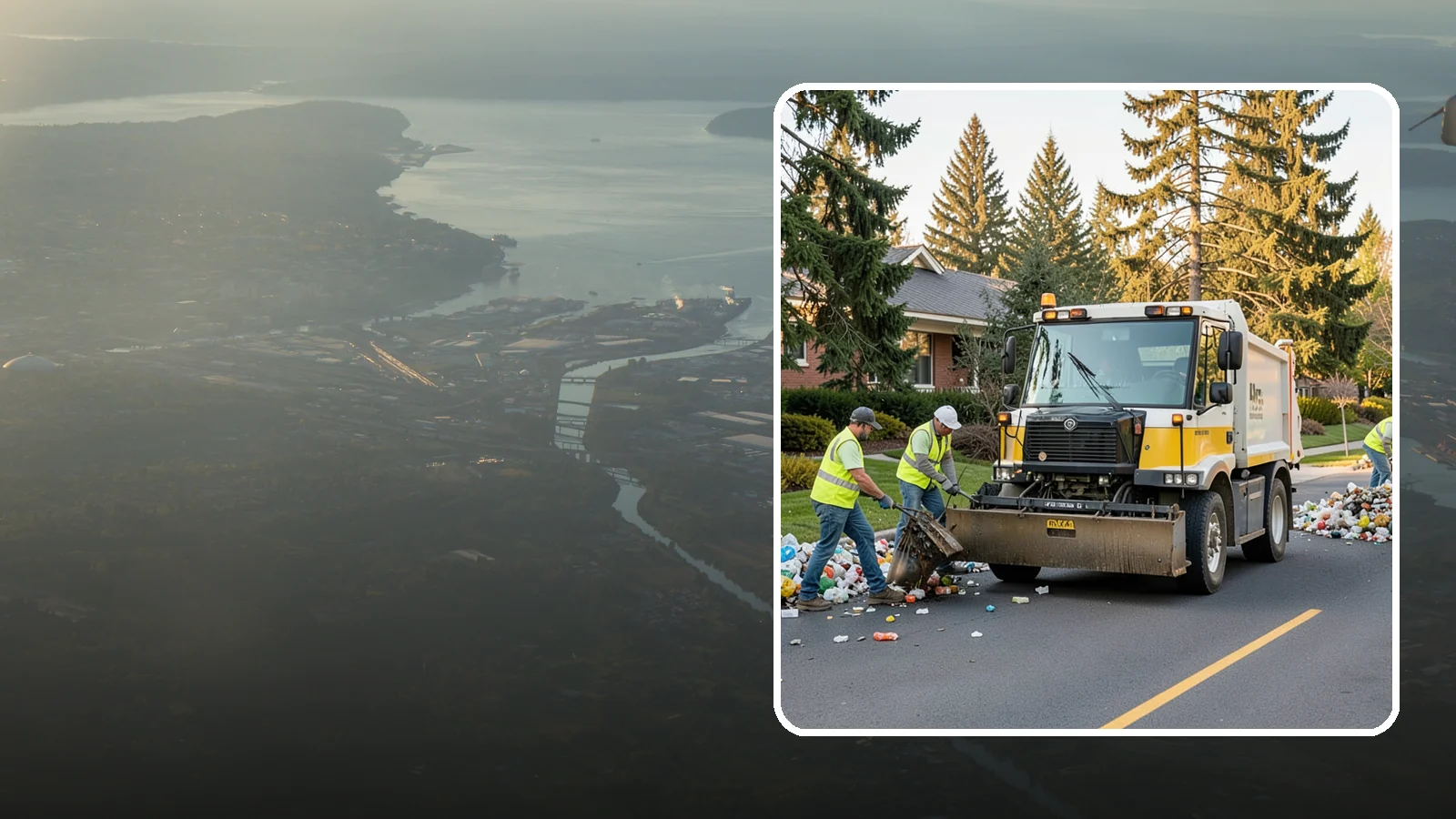 Recycling Collection Support in Fife, Pierce County, WA - Supplemental collection and sorting support for public-space recycling and diversion programs.