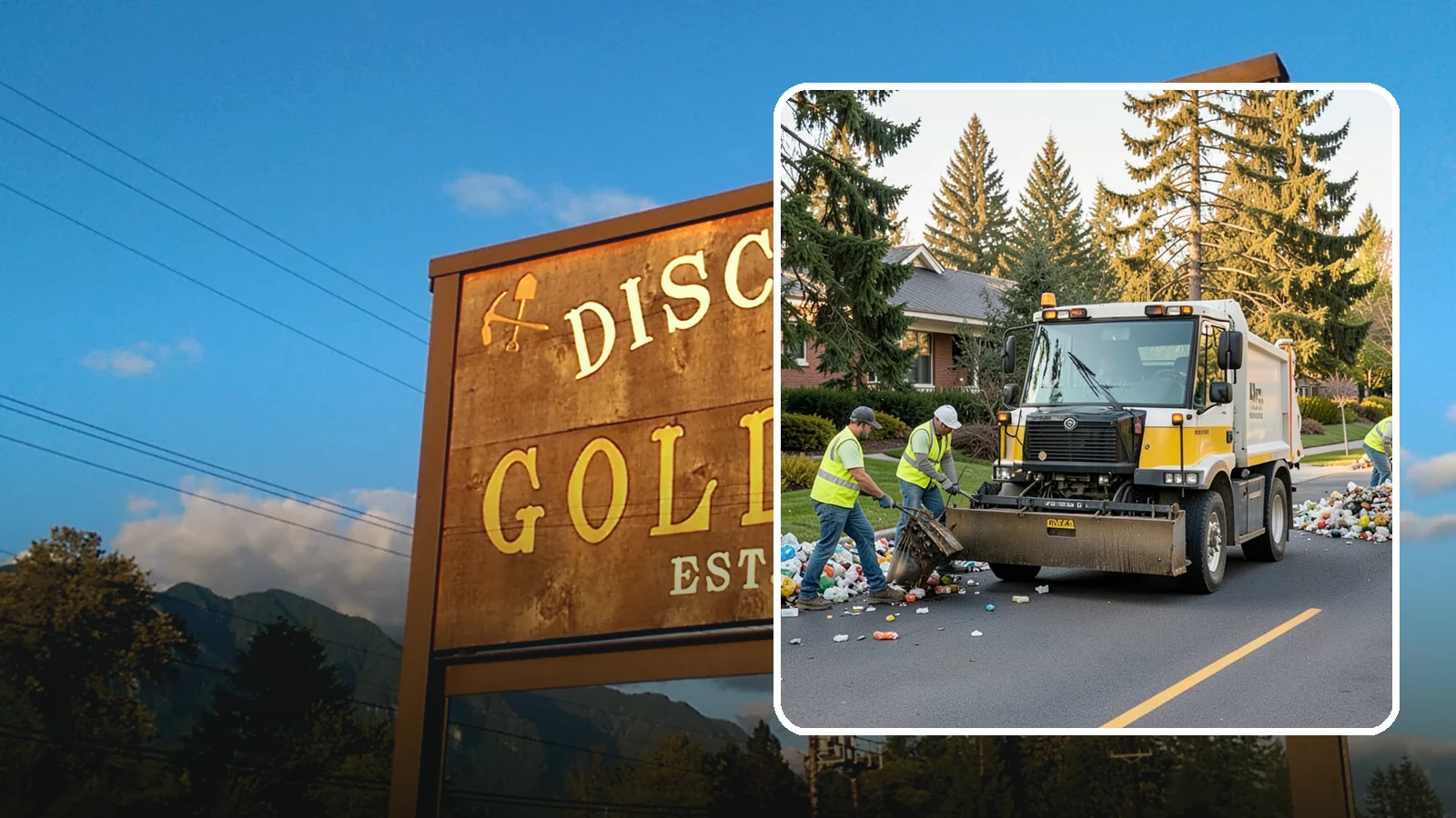 Recycling Collection Support in Gold Bar, Snohomish County, WA - Supplemental collection and sorting support for public-space recycling and diversion programs.