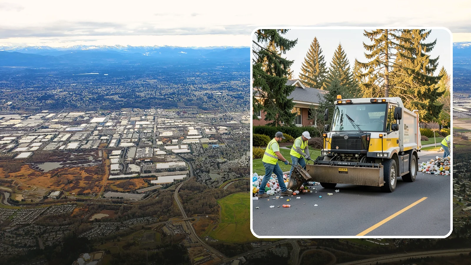 Recycling Collection Support in Kent, King County, WA - Supplemental collection and sorting support for public-space recycling and diversion programs.