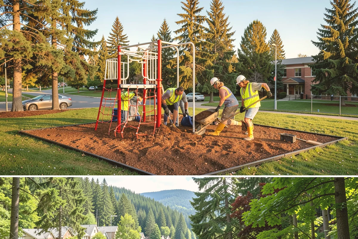 Recycling Collection Support in Lake Forest Park, King County, WA - Support runs throughout the year, scaling up during summer festivals and outdoor events that generate heavy recyclable volumes.