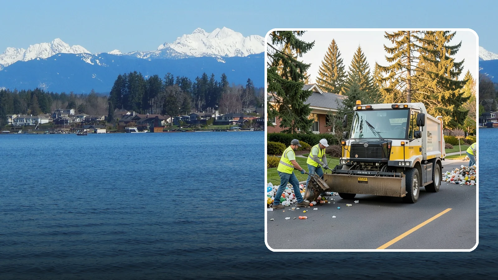 Recycling Collection Support in Lake Stevens, Snohomish County, WA - Supplemental collection and sorting support for public-space recycling and diversion programs.