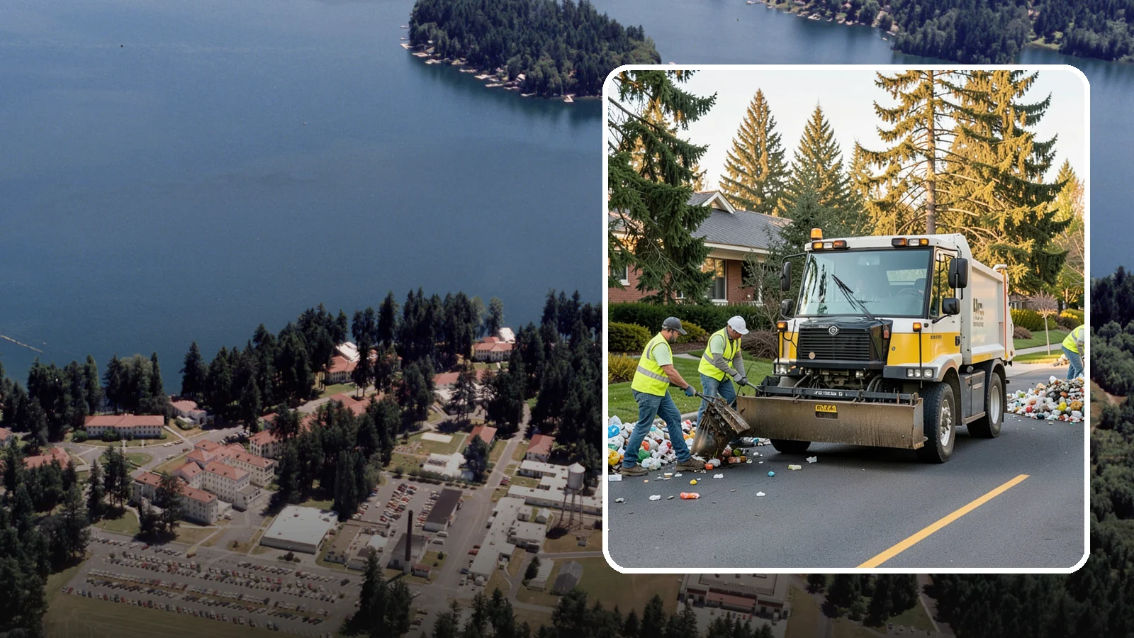Recycling Collection Support in Lakewood, Pierce County, WA - Supplemental collection and sorting support for public-space recycling and diversion programs.