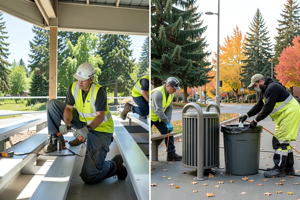 Recycling Collection Support in Maple Valley, King County, WA - Establish servicing routes and target stations