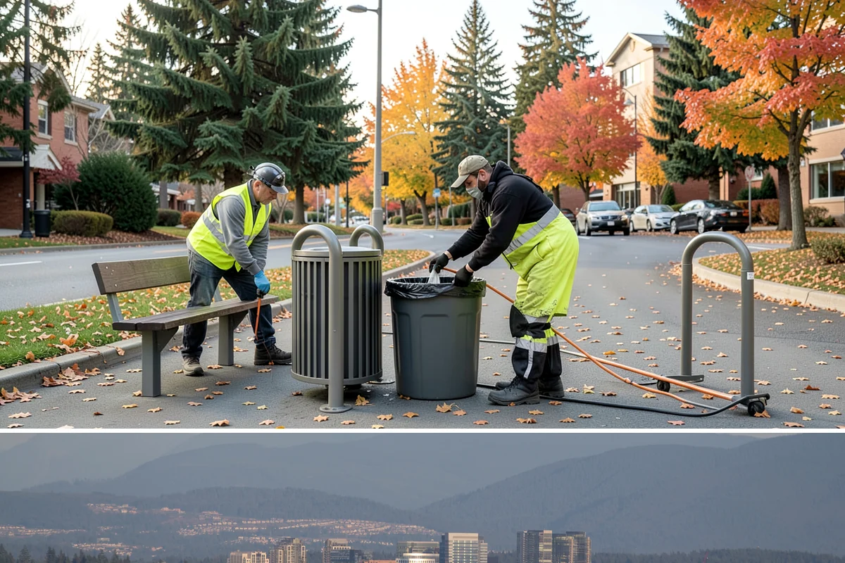 Recycling Collection Support in Medina, King County, WA - Support runs throughout the year, scaling up during summer festivals and outdoor events that generate heavy recyclable volumes.