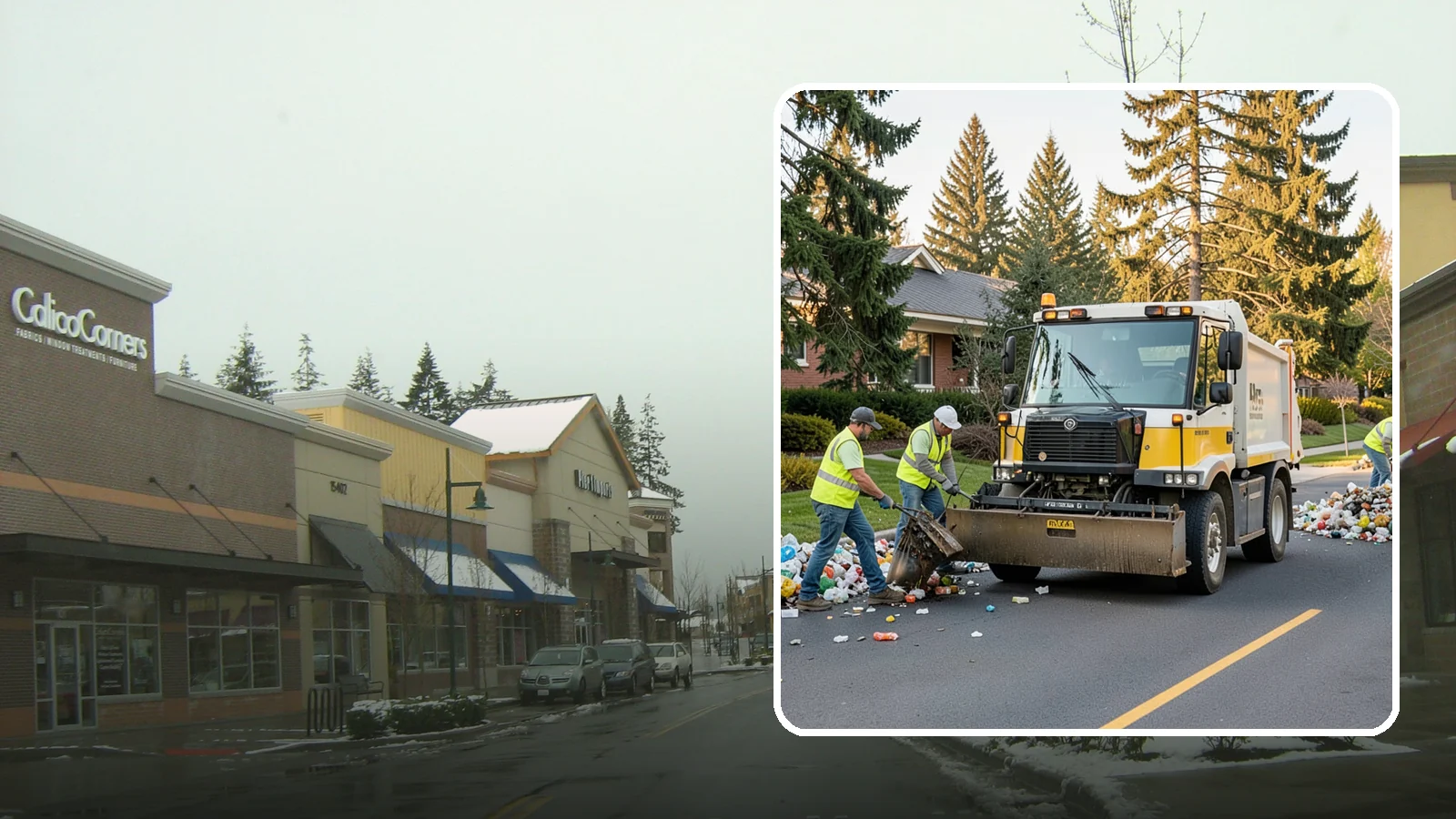 Recycling Collection Support in Mill Creek, Snohomish County, WA - Supplemental collection and sorting support for public-space recycling and diversion programs.