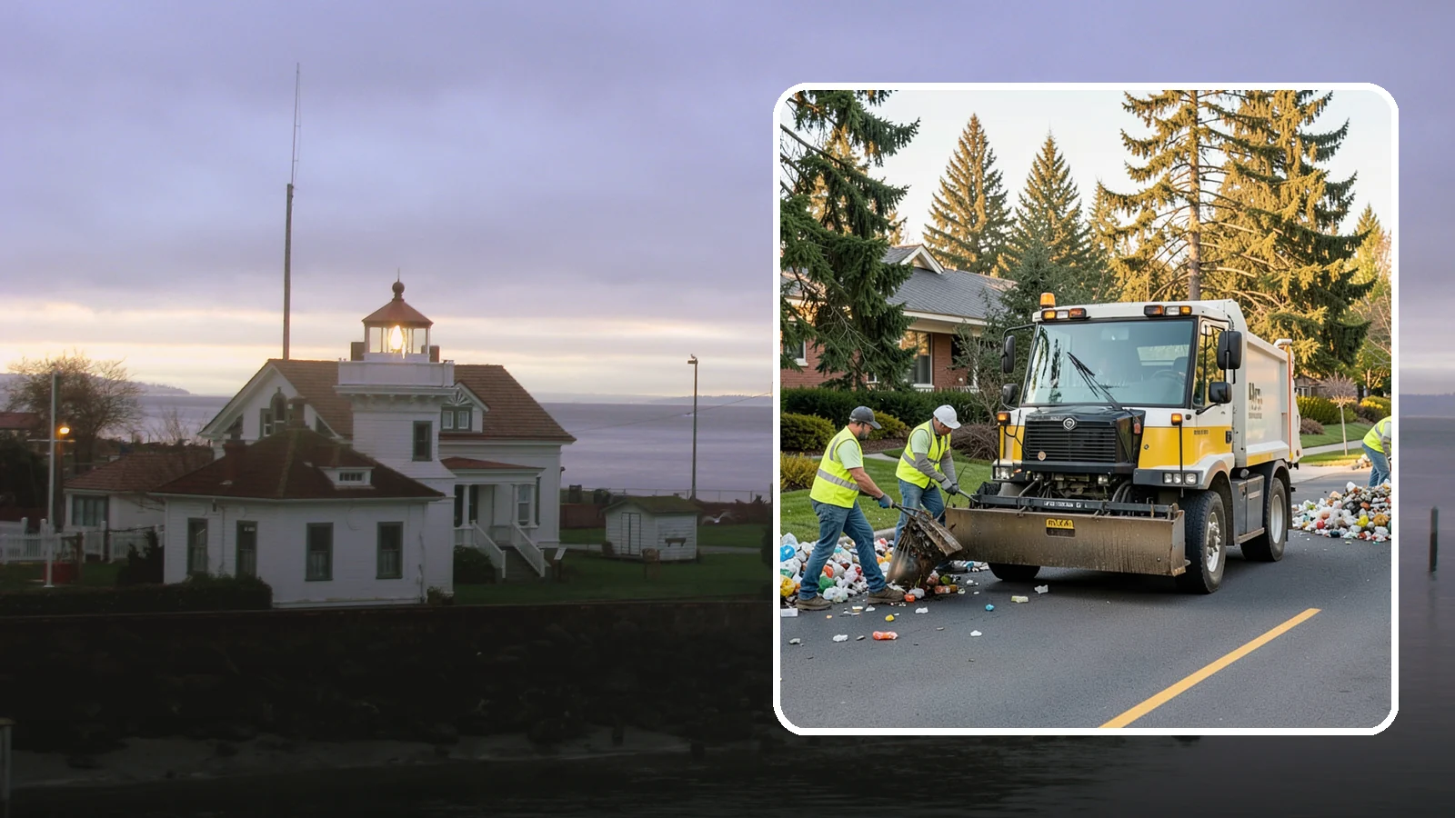 Recycling Collection Support in Mukilteo, Snohomish County, WA - Supplemental collection and sorting support for public-space recycling and diversion programs.