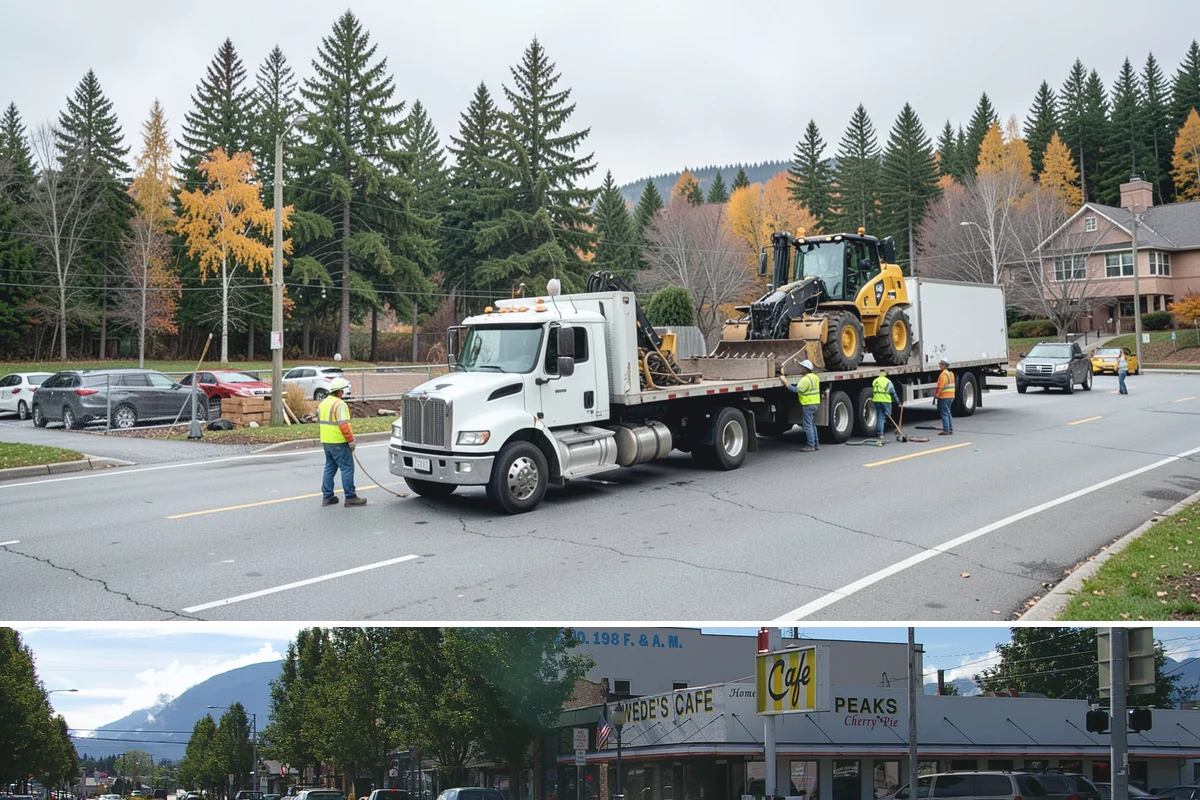 Recycling Collection Support in North Bend, King County, WA - Support runs throughout the year, scaling up during summer festivals and outdoor events that generate heavy recyclable volumes.