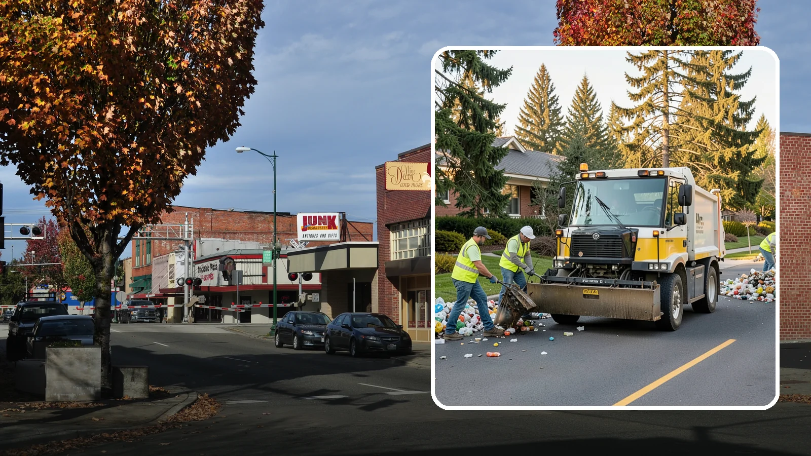 Recycling Collection Support in Puyallup, Pierce County, WA - Supplemental collection and sorting support for public-space recycling and diversion programs.