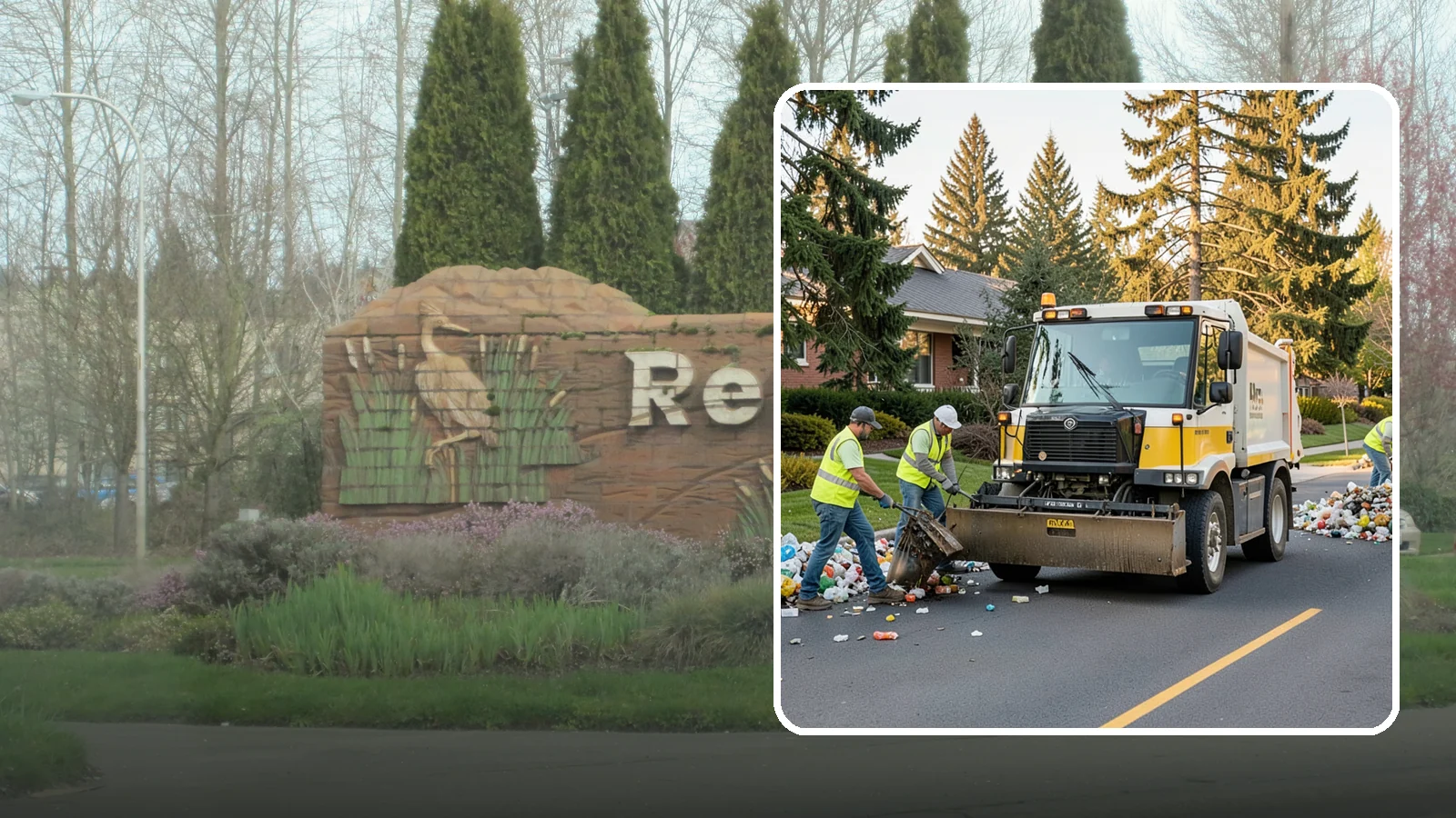 Recycling Collection Support in Renton, King County, WA - Supplemental collection and sorting support for public-space recycling and diversion programs.