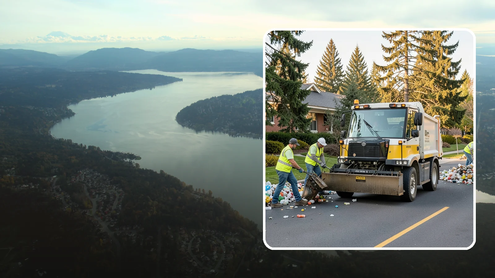 Recycling Collection Support in Sammamish, King County, WA - Supplemental collection and sorting support for public-space recycling and diversion programs.