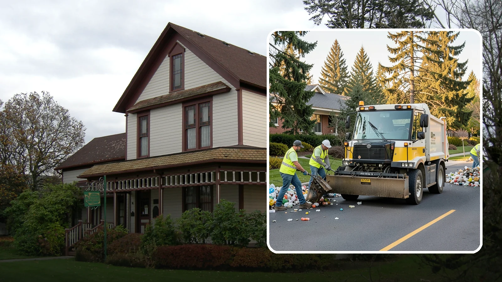 Recycling Collection Support in Sumner, Pierce County, WA - Supplemental collection and sorting support for public-space recycling and diversion programs.