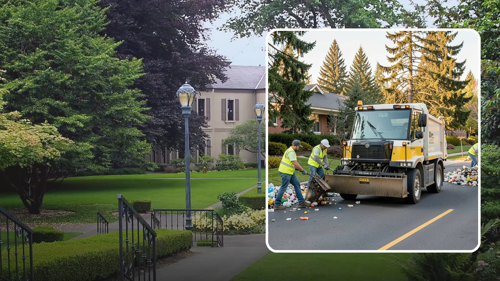 Recycling Collection Support in Woodinville, King County, WA - Supplemental collection and sorting support for public-space recycling and diversion programs.