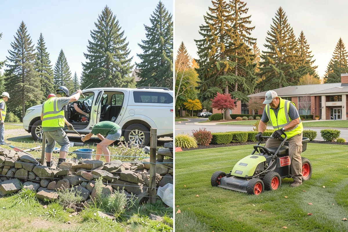 Recycling Station Installation in Black Diamond, King County, WA - Confirm stream configuration with your hauler and staff