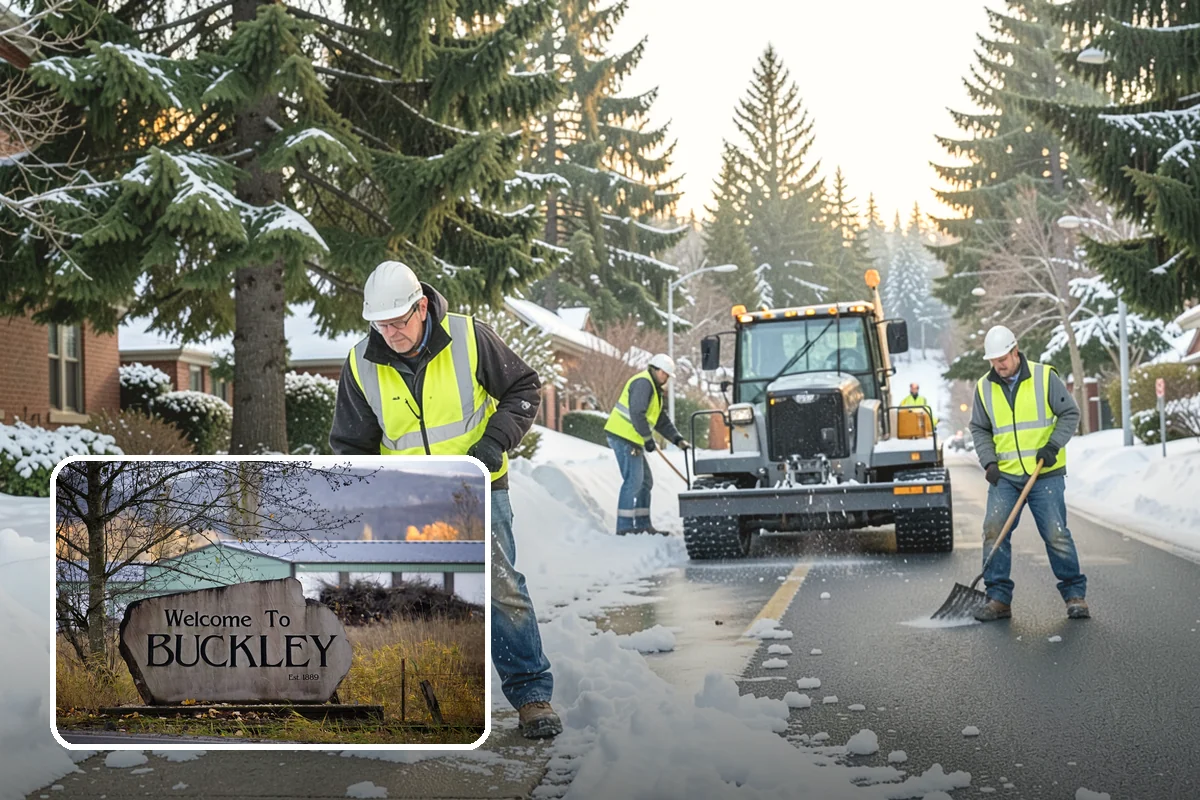 Recycling Station Installation in Buckley, Pierce County, WA - Advances measurable diversion and sustainability goals