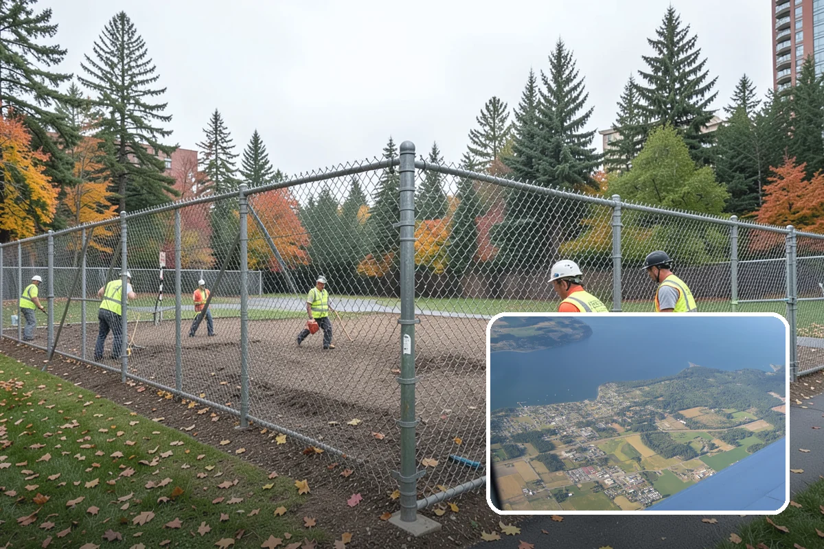 Recycling Station Installation in Coupeville, Island County, WA - Advances measurable diversion and sustainability goals