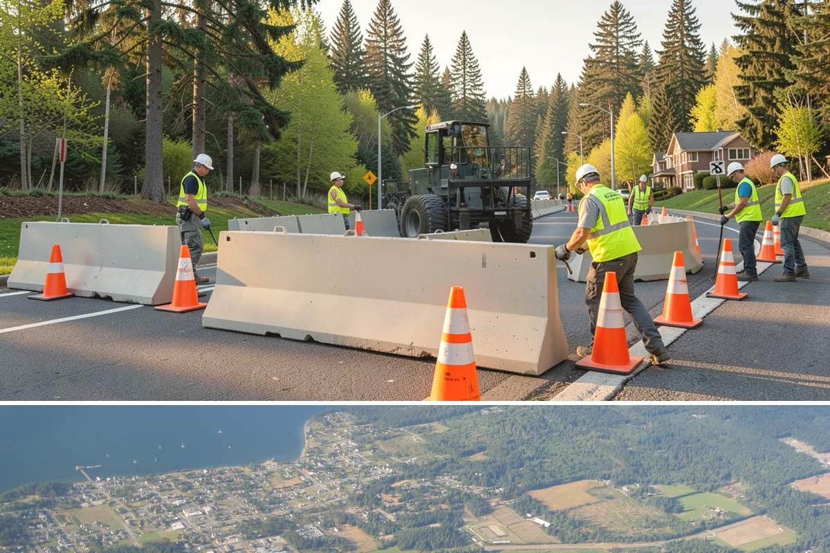 Recycling Station Installation in Coupeville, Island County, WA - Stations are installed year-round, with rollouts often timed to coincide with new diversion programs or the high-traffic summer...