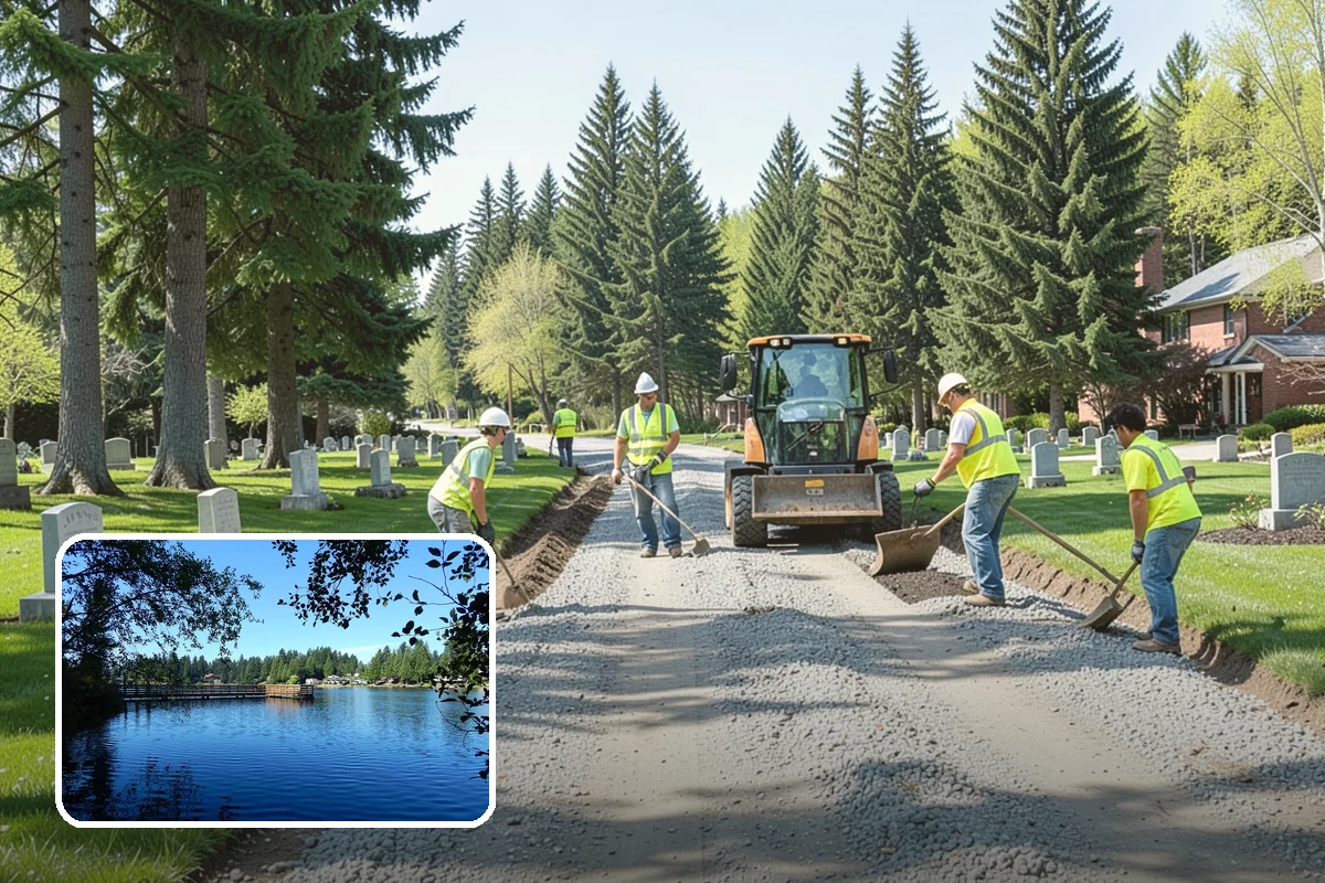 Recycling Station Installation in Federal Way, King County, WA - Advances measurable diversion and sustainability goals