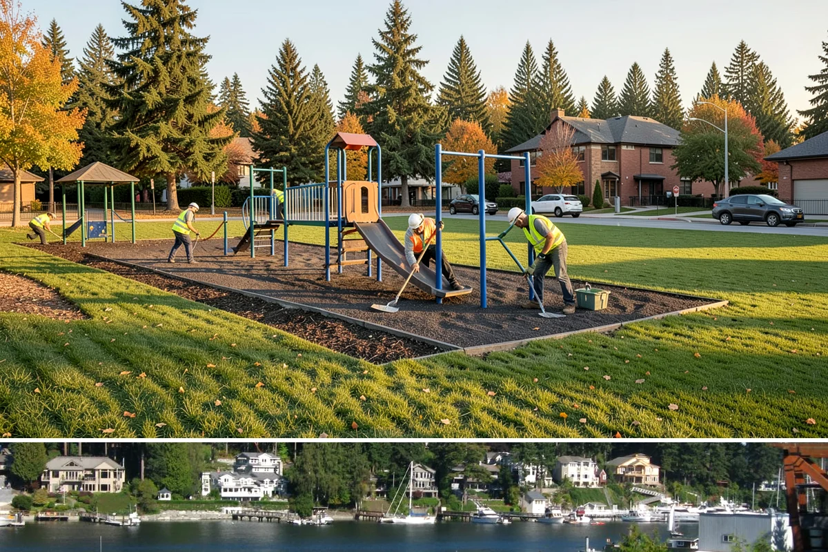 Recycling Station Installation in Gig Harbor, Pierce County, WA - Stations are installed year-round, with rollouts often timed to coincide with new diversion programs or the high-traffic summer...