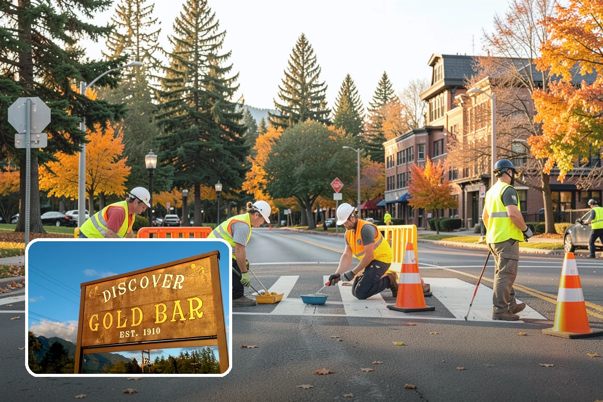 Recycling Station Installation in Gold Bar, Snohomish County, WA - Advances measurable diversion and sustainability goals