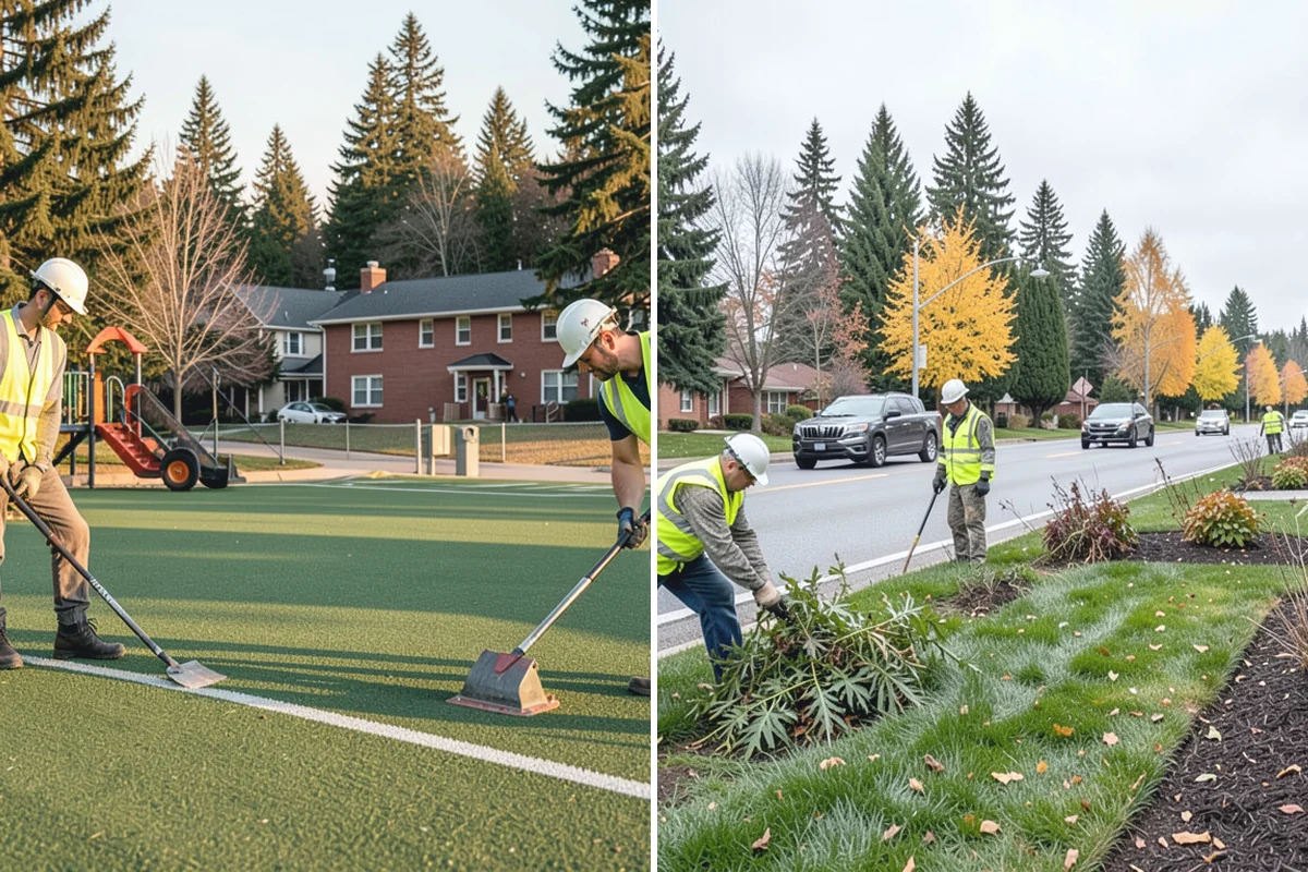 Recycling Station Installation in Gold Bar, Snohomish County, WA - Confirm stream configuration with your hauler and staff