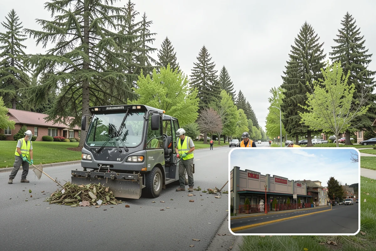 Recycling Station Installation in Issaquah, King County, WA - Advances measurable diversion and sustainability goals
