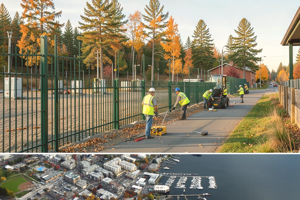 Recycling Station Installation in Kirkland, King County, WA - Stations are installed year-round, with rollouts often timed to coincide with new diversion programs or the high-traffic summer...