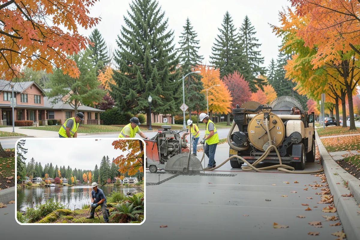 Recycling Station Installation in La Conner, Skagit County, WA - Advances measurable diversion and sustainability goals