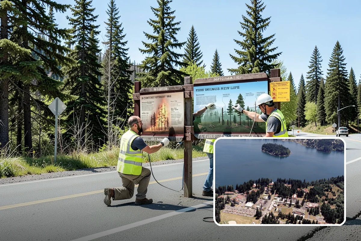 Recycling Station Installation in Lakewood, Pierce County, WA - Advances measurable diversion and sustainability goals