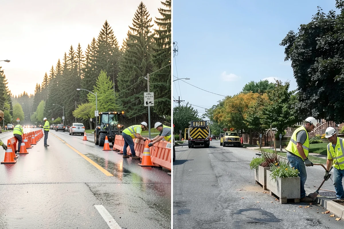Recycling Station Installation in Lakewood, Pierce County, WA - Confirm stream configuration with your hauler and staff