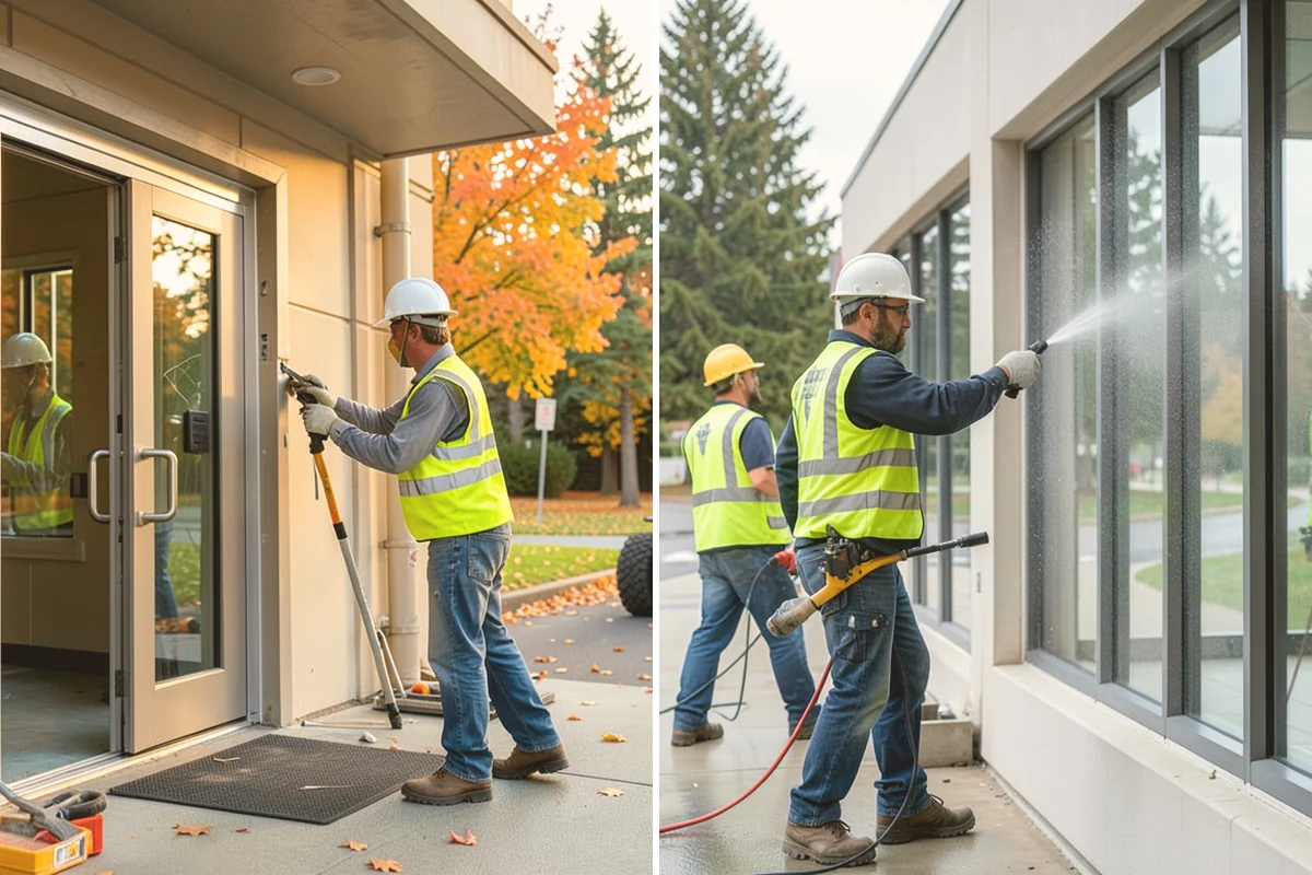 Recycling Station Installation in Langley, Island County, WA - Confirm stream configuration with your hauler and staff
