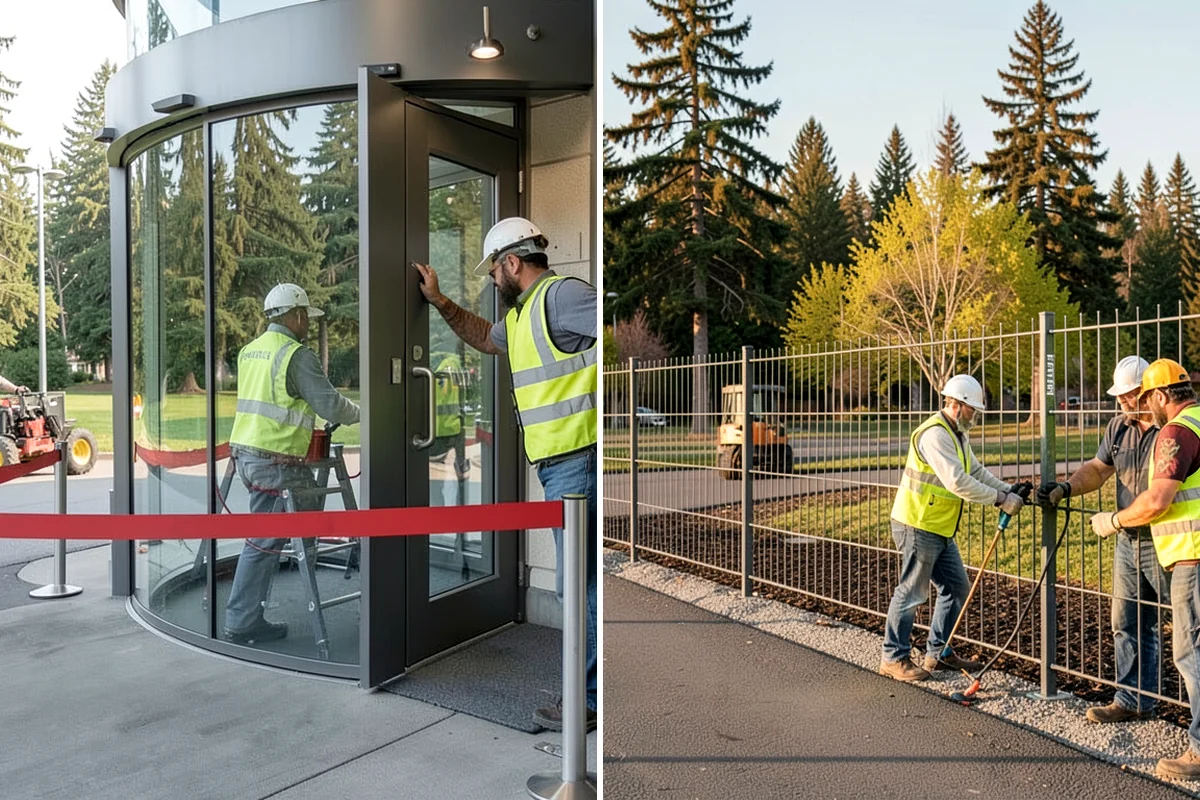 Recycling Station Installation in Maple Valley, King County, WA - Confirm stream configuration with your hauler and staff