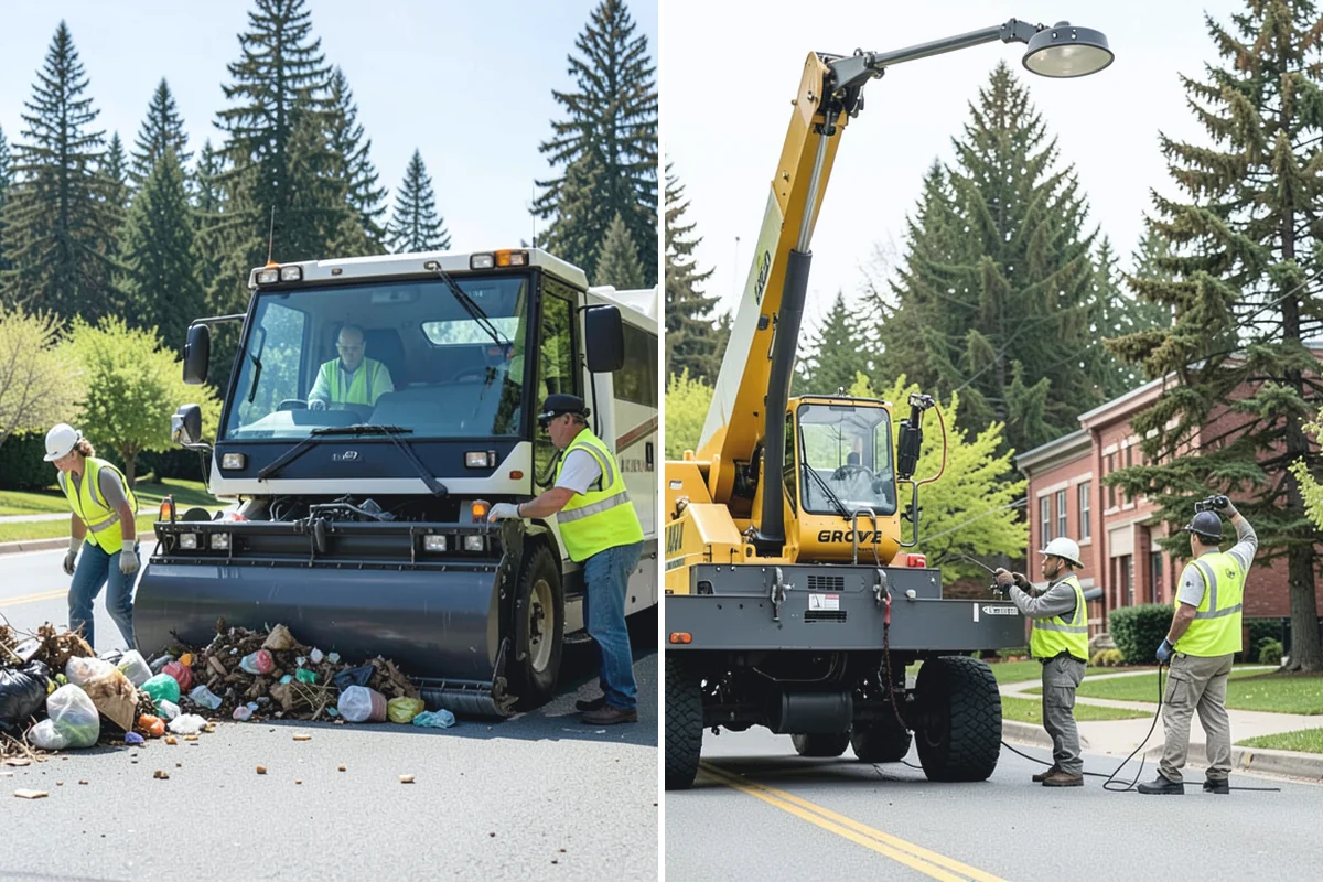 Recycling Station Installation in Medina, King County, WA - Confirm stream configuration with your hauler and staff