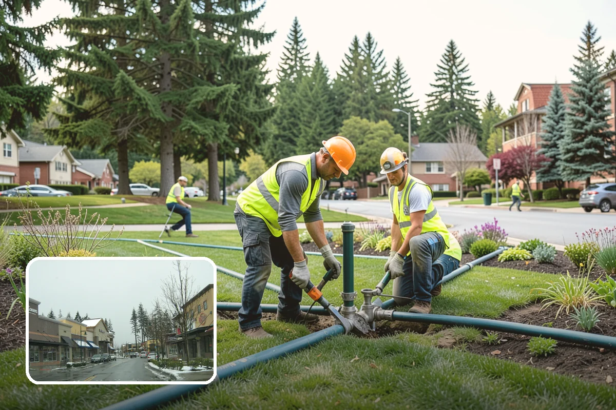 Recycling Station Installation in Mill Creek, Snohomish County, WA - Advances measurable diversion and sustainability goals
