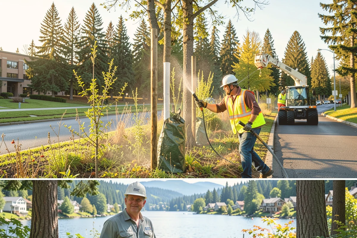 Recycling Station Installation in Milton, King County, WA - Stations are installed year-round, with rollouts often timed to coincide with new diversion programs or the high-traffic summer...
