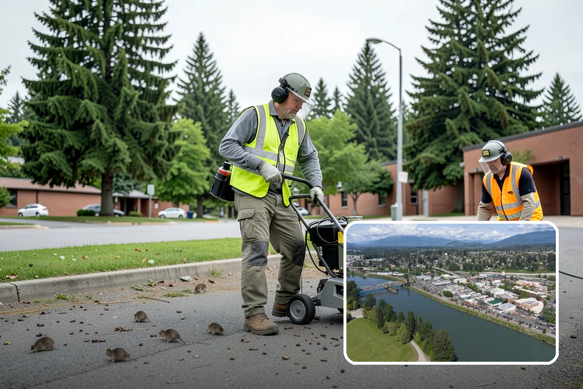 Recycling Station Installation in Mount Vernon, Skagit County, WA - Advances measurable diversion and sustainability goals