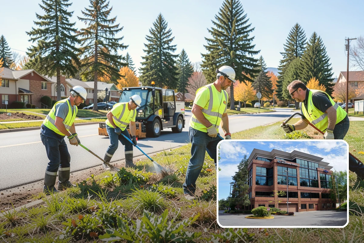 Recycling Station Installation in Mountlake Terrace, Snohomish County, WA - Advances measurable diversion and sustainability goals