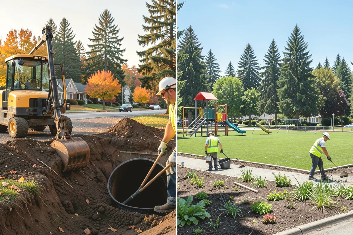 Recycling Station Installation in Mountlake Terrace, Snohomish County, WA - Confirm stream configuration with your hauler and staff
