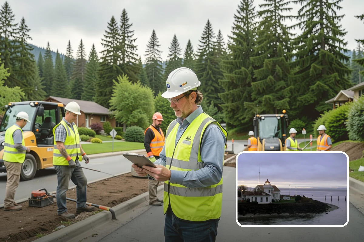 Recycling Station Installation in Mukilteo, Snohomish County, WA - Advances measurable diversion and sustainability goals