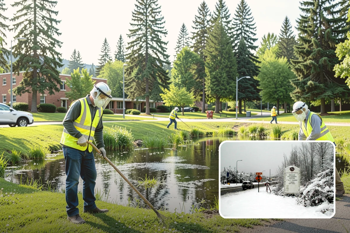 Recycling Station Installation in Newcastle, King County, WA - Advances measurable diversion and sustainability goals