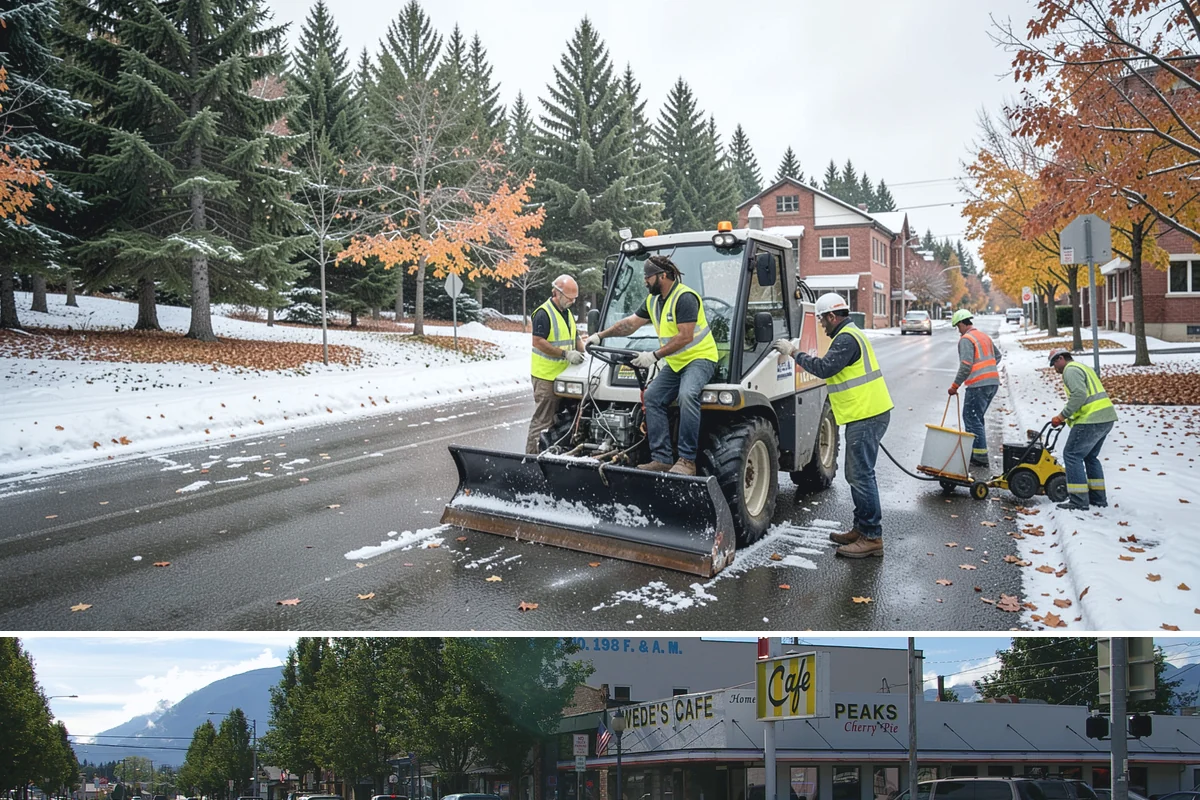 Recycling Station Installation in North Bend, King County, WA - Stations are installed year-round, with rollouts often timed to coincide with new diversion programs or the high-traffic summer...