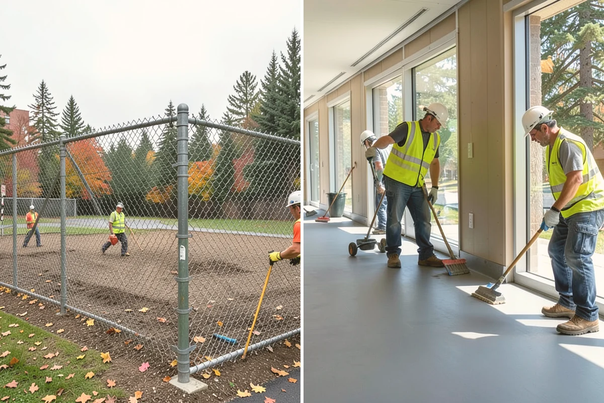 Recycling Station Installation in Sammamish, King County, WA - Confirm stream configuration with your hauler and staff