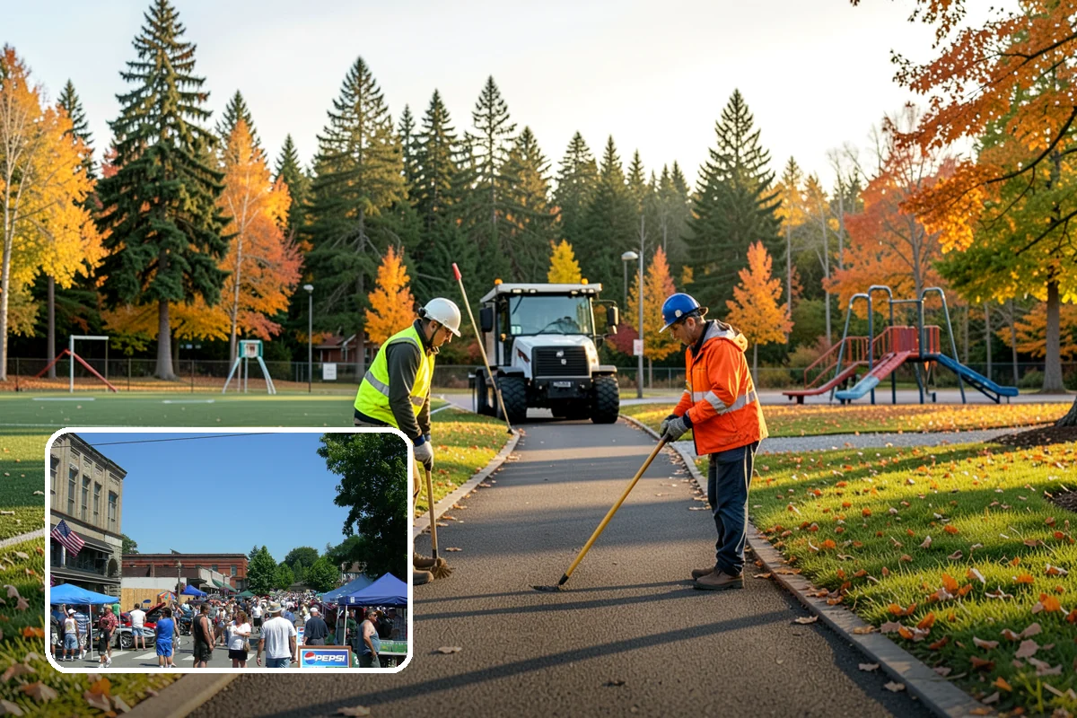 Recycling Station Installation in Snohomish, Snohomish County, WA - Advances measurable diversion and sustainability goals