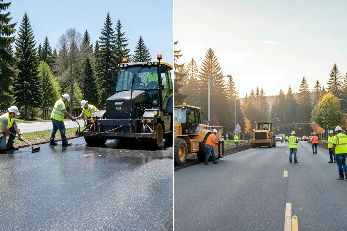 Recycling Station Installation in Snoqualmie, King County, WA - Confirm stream configuration with your hauler and staff