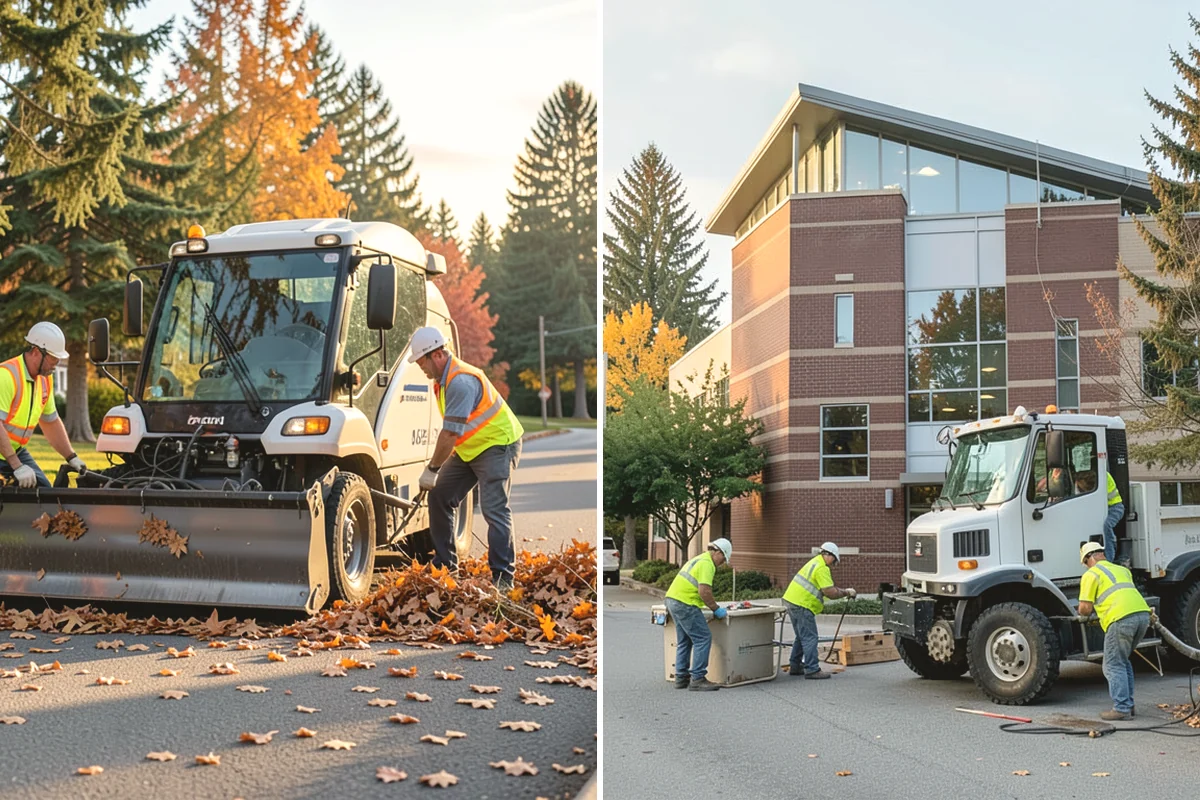 Recycling Station Installation in Steilacoom, Pierce County, WA - Confirm stream configuration with your hauler and staff