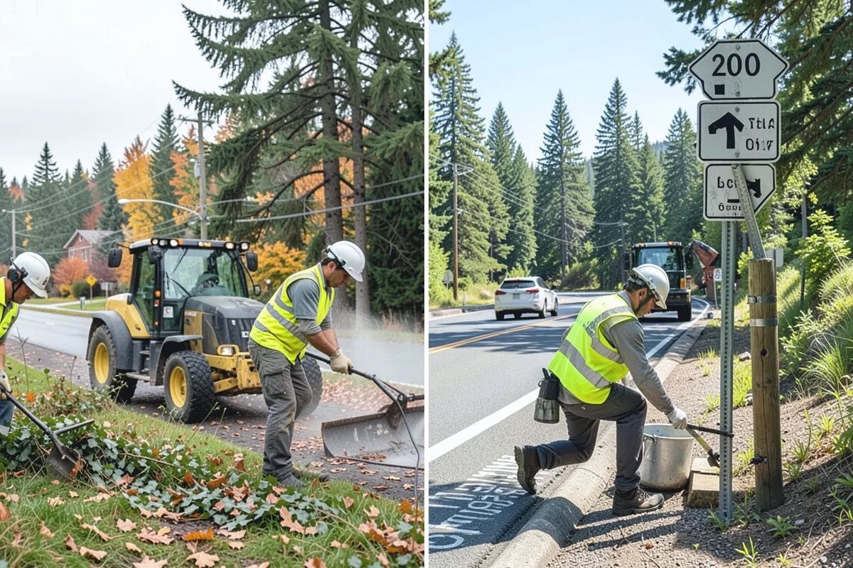Recycling Station Installation in Sumner, Pierce County, WA - Confirm stream configuration with your hauler and staff