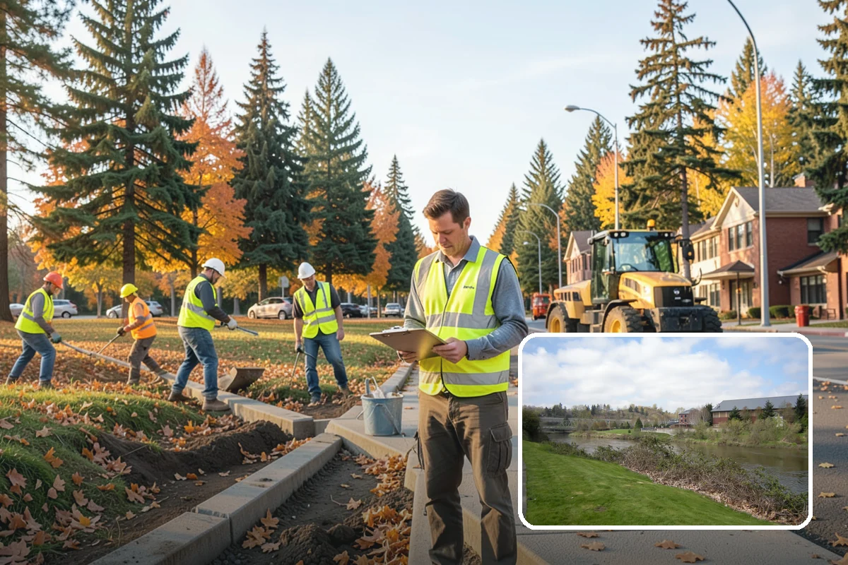 Recycling Station Installation in Tukwila, King County, WA - Advances measurable diversion and sustainability goals