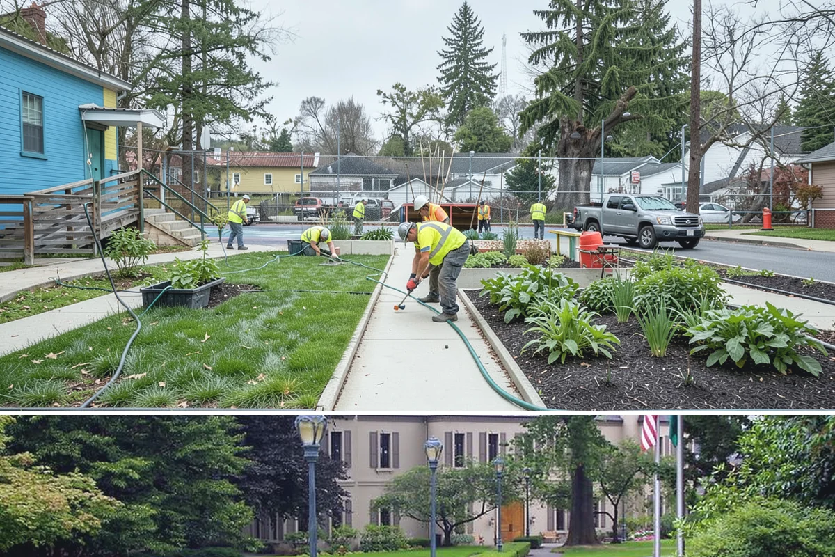 Recycling Station Installation in Woodinville, King County, WA - Stations are installed year-round, with rollouts often timed to coincide with new diversion programs or the high-traffic summer...